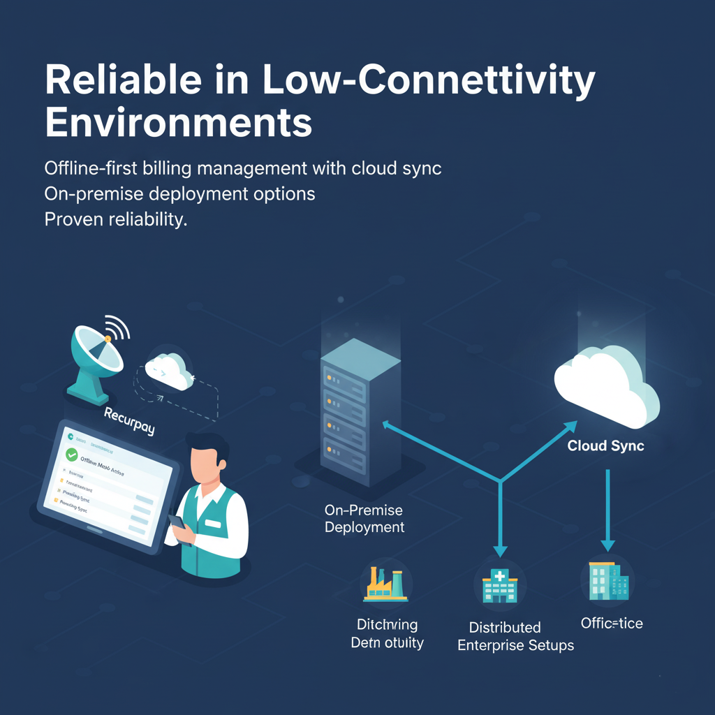 Reliable in Low-Connectivity Environments