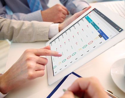 Hospital management system with secure offline-first operations